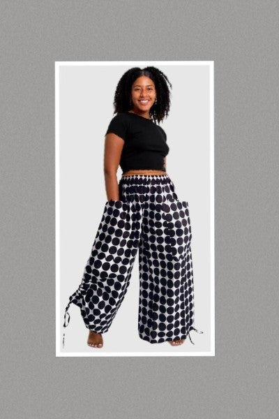 Palazzo with Adjustable Leg String