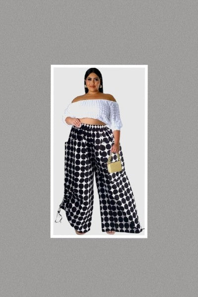 Palazzo with Adjustable Leg String