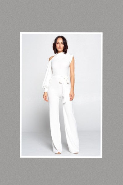 Found Love One Shoulder Jumpsuit