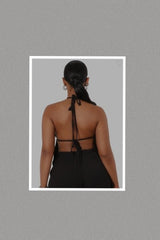 Sexy Open Back Sequin Leopard Top