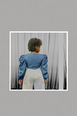 Lightweight Sexy Denim Top (One Size Fits Up To 2XL)