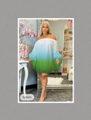 Ombre Balloon Dress or Tunic