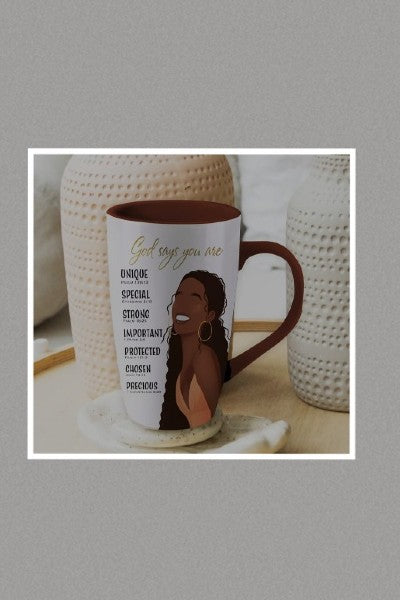 God Says, Coffee Mug