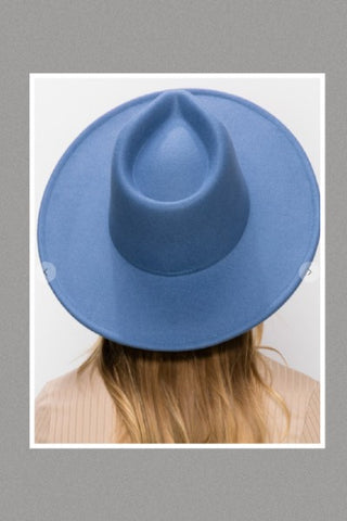 Unisex Wide Brim Denim Hat